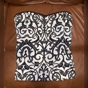 White House Black Market Corset top!